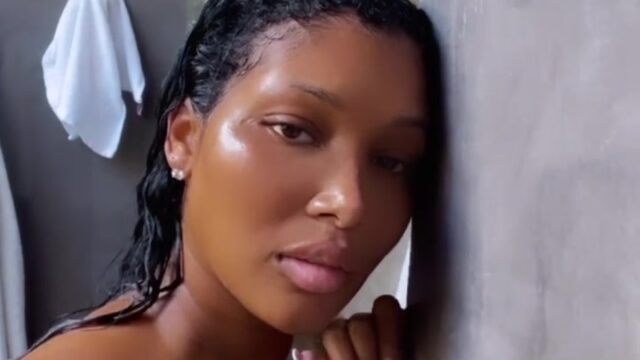 Brit Eady nude showing off her big boobs in the bathroom!!!