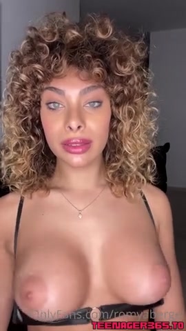 Romy Abergel Nude Showing Off Her Big Breasts