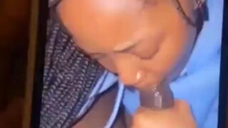 Mwaka Halwiindi Viral Video Sucks Cock Her Boyfriend