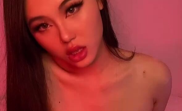 Angi Yang Aka Angiyang Onlyfans Masturbates Naked With Dildo