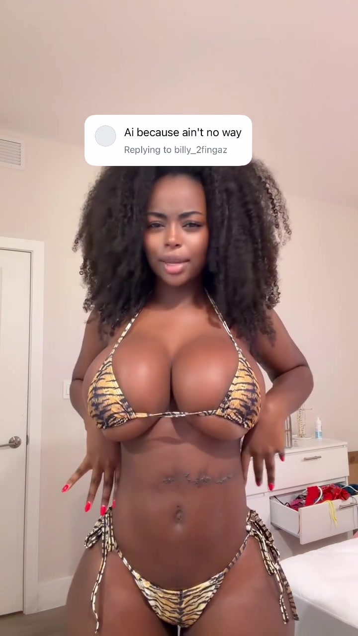 Adiza Sankofa Nude Showing Off Her Big Tits