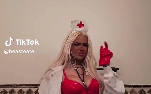 BeastEater – The Beautiful Nurse Shows Off Her Hot Body