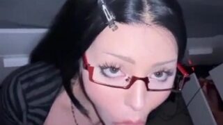 Nacre Victoire Gets Fucked By Her BF And Cums In Her Mouth