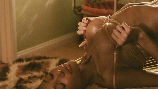 Kysre Gondrezick Nude Showing Off Her Big Tits