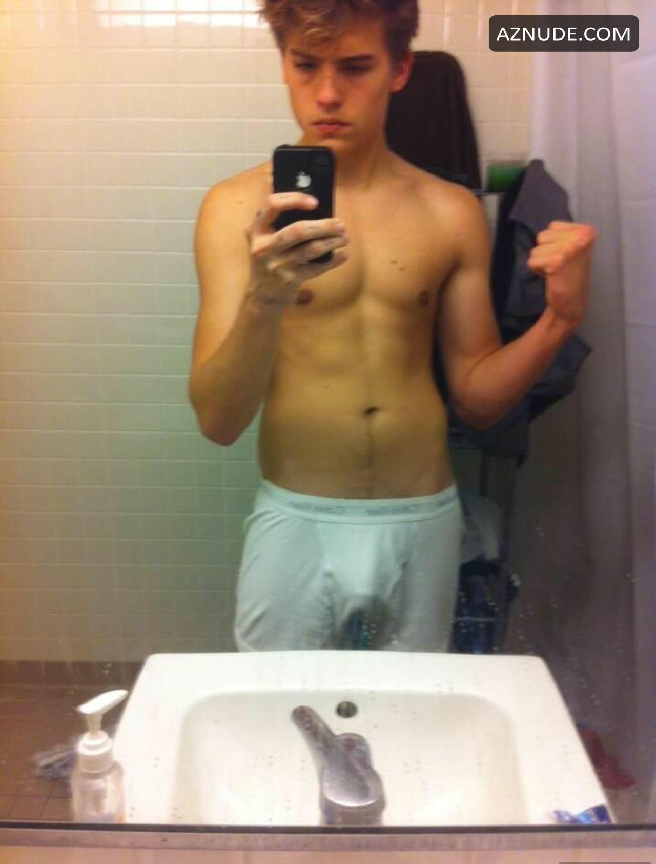 Dylan Sprouse Naked Shows Off His Big Cock